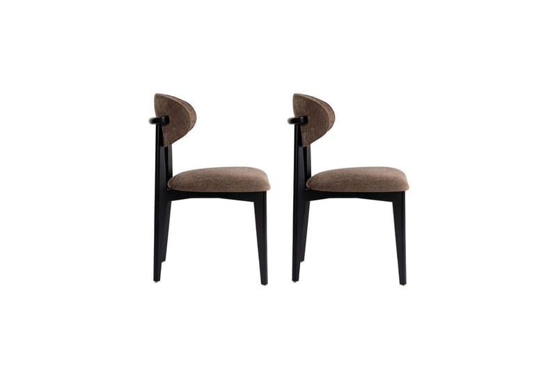 Matstol Sanroman Classic Brun / Svart - Brun / Svart - Möbler - Fåtölj & stolar - Matstol & köksstol