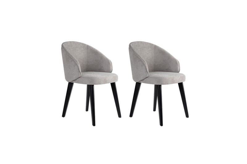 Matstol Sanroman Classic Grå / Svart - Grå / Svart - Möbler - Fåtölj & stolar - Matstol & köksstol