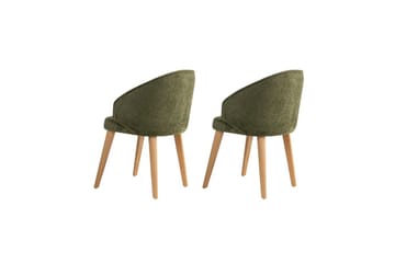 Matstol Sanroman Classic Grön / Ljus Ek - Grön / Ljus Ek - Möbler - Fåtölj & stolar - Matstol & köksstol