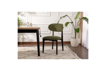 Matstol Sanroman Classic Grön / Svart - Grön / Svart - Möbler - Fåtölj & stolar - Matstol & köksstol