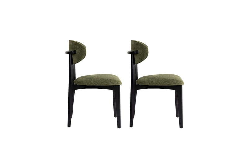 Matstol Sanroman Classic Grön / Svart - Grön / Svart - Möbler - Fåtölj & stolar - Matstol & köksstol