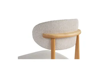 Matstol Sanroman Classic Vit / Ljus Ek - Vit / Ljus Ek - Möbler - Fåtölj & stolar - Matstol & köksstol