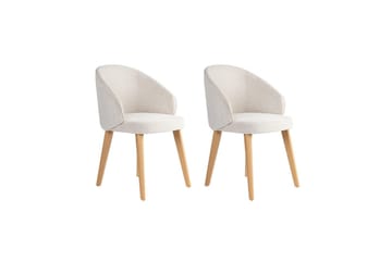 Matstol Sanroman Classic Vit / Ljus Ek
