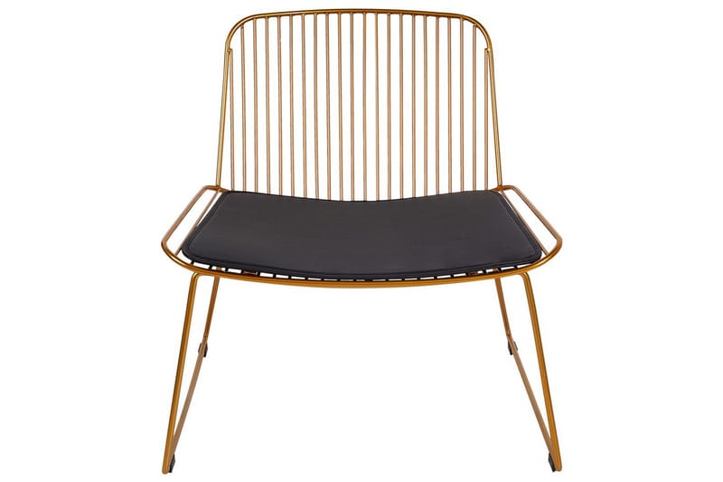 Matstol Snorum - Guld, svart - Möbler - Fåtölj & stolar - Matstol & köksstol