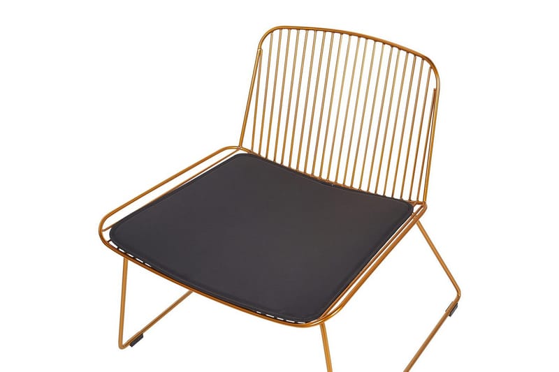 Matstol Snorum - Guld, svart - Möbler - Fåtölj & stolar - Matstol & köksstol