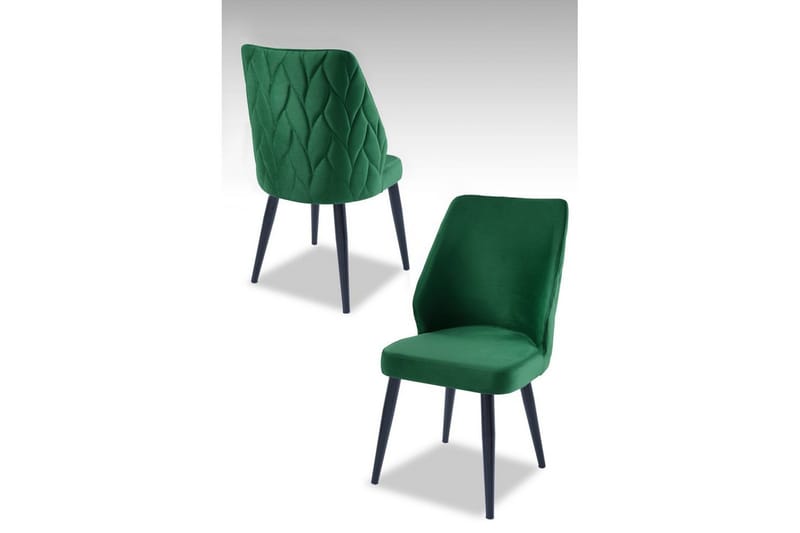 Matstol Stifen Grön / Svart, Grön / Svart