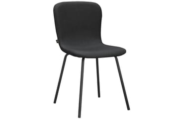 Matstol Ulmar Set med 2 Antracit - Antracit - Möbler - Fåtölj & stolar - Matstol & köksstol
