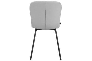 Matstol Ulmar Set med 2 Ljusgrå - Ljusgrå - Möbler - Fåtölj & stolar - Matstol & köksstol