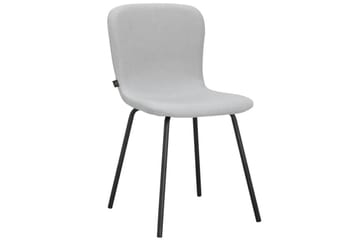 Matstol Ulmar Set med 2 Ljusgrå - Ljusgrå - Möbler - Fåtölj & stolar - Matstol & köksstol