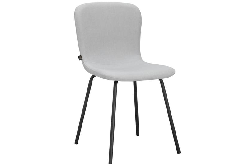 Matstol Ulmar Set med 2 Ljusgrå - Ljusgrå - Möbler - Fåtölj & stolar - Matstol & köksstol