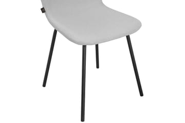 Matstol Ulmar Set med 2 Ljusgrå - Ljusgrå - Möbler - Fåtölj & stolar - Matstol & köksstol