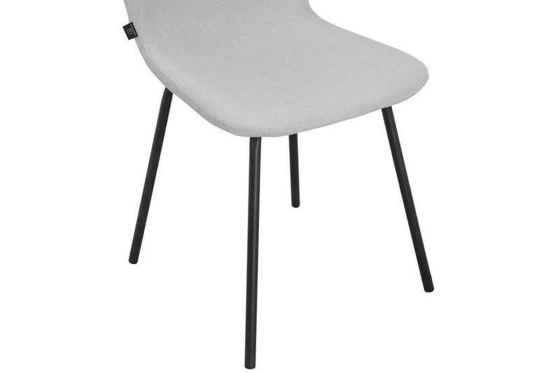 Matstol Ulmar Set med 2 Ljusgrå - Ljusgrå - Möbler - Fåtölj & stolar - Matstol & köksstol