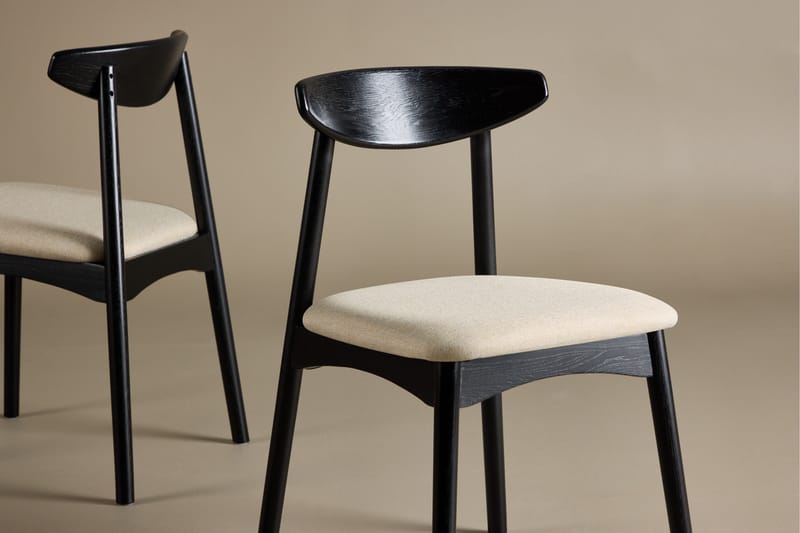 Matstol utan armstöd VIND Ven Dining Chair Black - Möbler - Fåtölj & stolar - Matstol & köksstol
