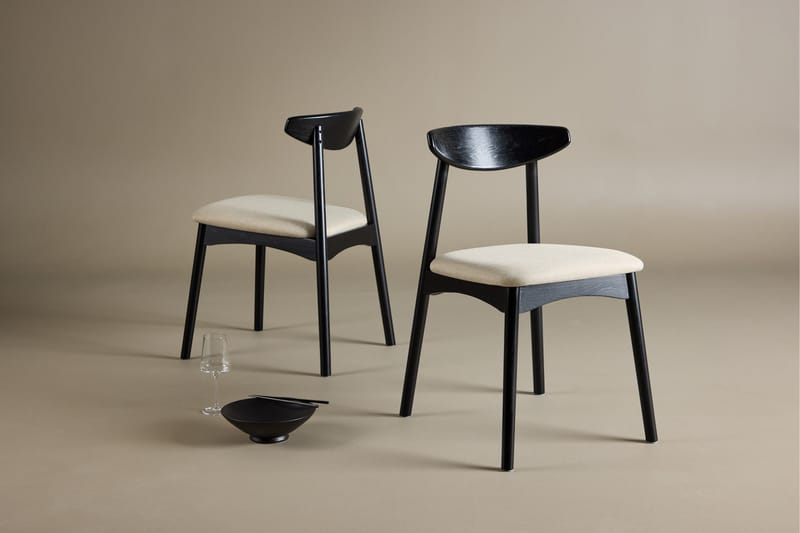 Matstol utan armstöd VIND Ven Dining Chair Black - Möbler - Fåtölj & stolar - Matstol & köksstol