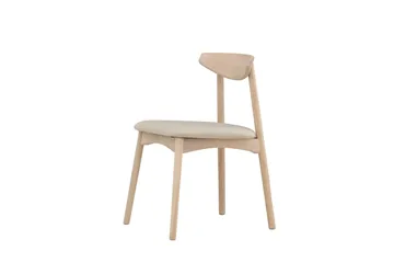 Matstol utan armstöd VIND Ven Dining Chair Whitewash - Möbler - Fåtölj & stolar - Matstol & köksstol