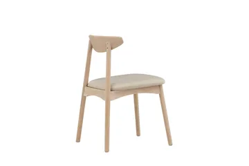 Matstol utan armstöd VIND Ven Dining Chair Whitewash - Möbler - Fåtölj & stolar - Matstol & köksstol