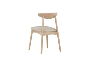 Matstol utan armstöd VIND Ven Dining Chair Whitewash - Möbler - Fåtölj & stolar - Matstol & köksstol