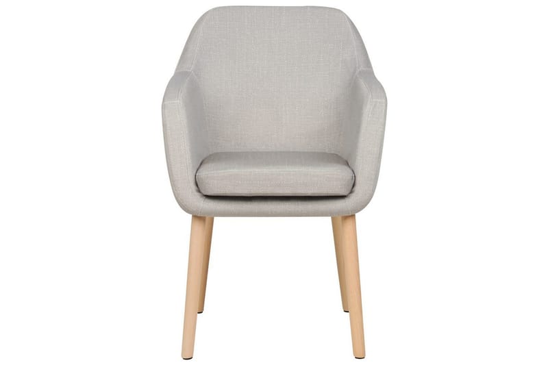 Matstol Yorkville ll - Beige, ljust trä - Möbler - Fåtölj & stolar - Matstol & köksstol