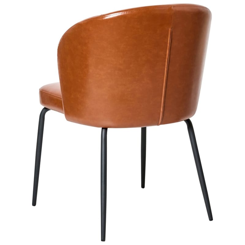 Matstol Zana 2-pack - Brun, Svart - Möbler - Fåtölj & stolar - Matstol & köksstol