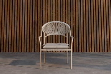 Matstol Paros Utomhus - Beige - Möbler - Fåtölj & stolar - Matstol & köksstol