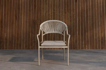 Matstol Paros Utomhus - Beige - Möbler - Fåtölj & stolar - Matstol & köksstol