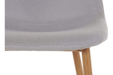 Abia Matstol 2-pack - Ljusgrå - Möbler - Fåtölj & stolar - Matstol & köksstol