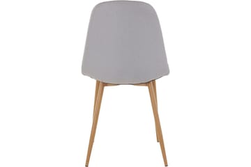 Abia Matstol 2-pack - Ljusgrå - Möbler - Fåtölj & stolar - Matstol & köksstol