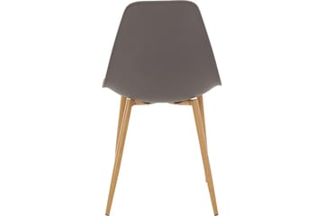 Abia Matstol Plast 4-pack - Mörkgrå - Möbler - Fåtölj & stolar - Matstol & köksstol