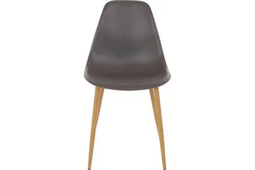 Abia Matstol Plast 2-pack - Grå - Möbler - Fåtölj & stolar - Matstol & köksstol