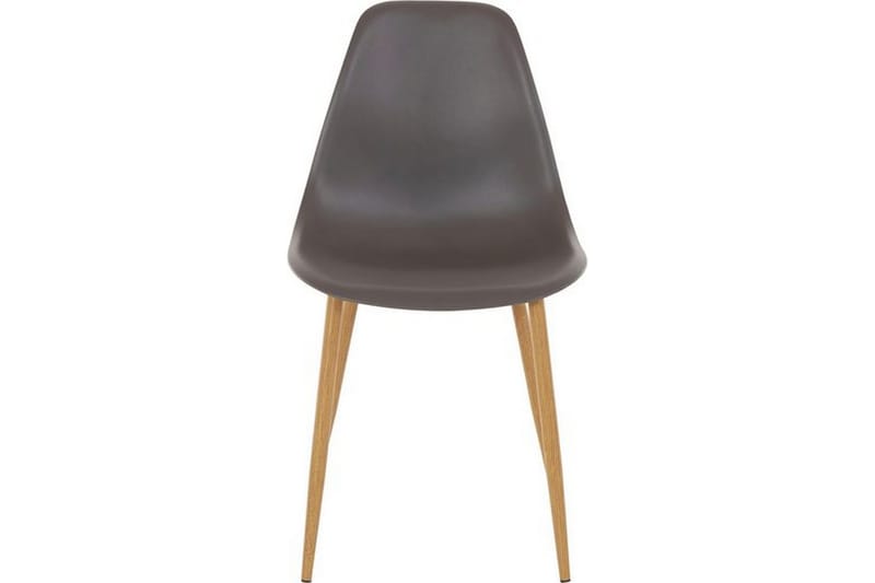 Abia Matstol Plast 2-pack - Grå - Möbler - Fåtölj & stolar - Matstol & köksstol