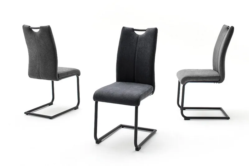 Adanas Matstol - Mörkgrå - Möbler - Fåtölj & stolar - Matstol & köksstol