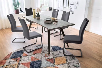 Adanas Matstol - Mörkgrå - Möbler - Fåtölj & stolar - Matstol & köksstol