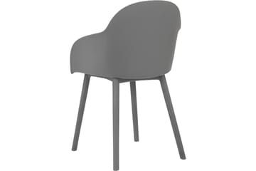 Aimee Karmstol - Antracit - Möbler - Fåtölj & stolar - Matstol & köksstol