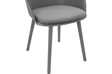 Aimee Karmstol - Antracit - Möbler - Fåtölj & stolar - Matstol & köksstol