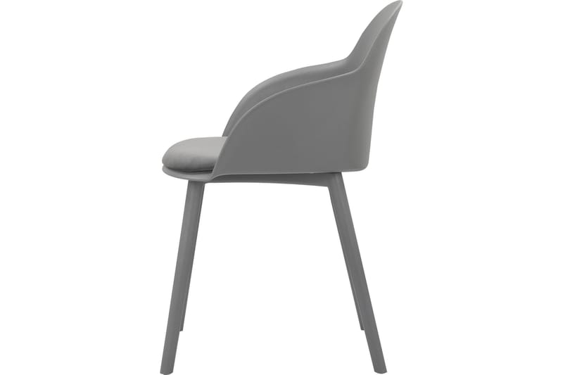 Aimee Karmstol - Antracit - Möbler - Fåtölj & stolar - Matstol & köksstol