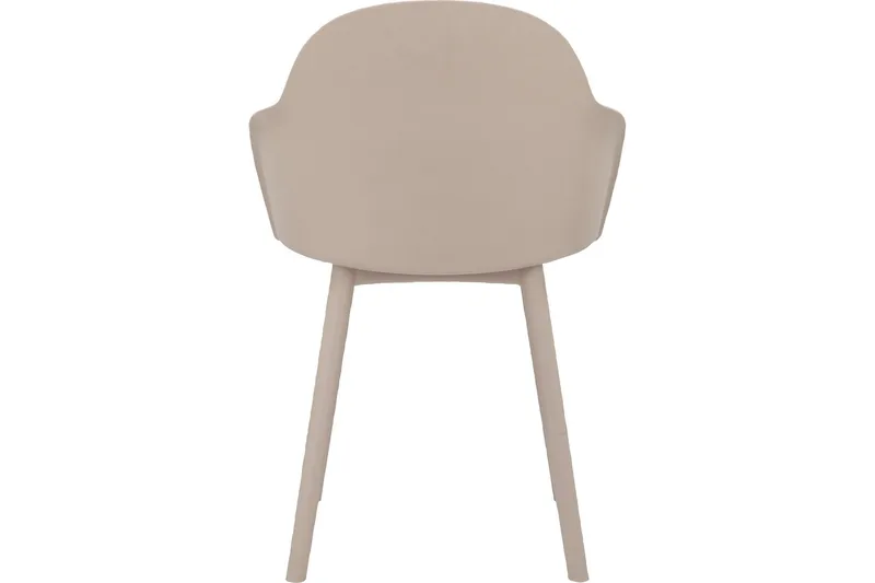 Aimee Karmstol - Beige - Möbler - Fåtölj & stolar - Matstol & köksstol
