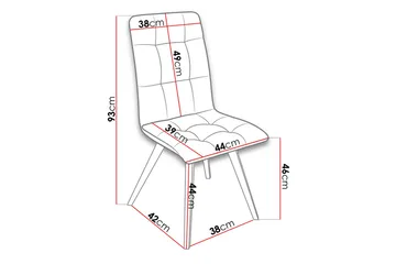Aldbrough Matstol - Möbler - Fåtölj & stolar - Matstol & köksstol