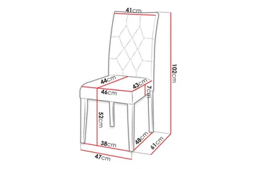 Aldbrough Matstol - Möbler - Fåtölj & stolar - Matstol & köksstol