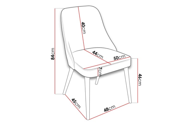 Aldbrough Matstol - Möbler - Fåtölj & stolar - Matstol & köksstol