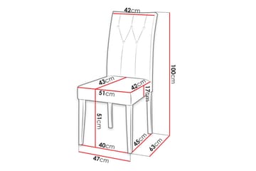 Aldbrough Matstol - Möbler - Fåtölj & stolar - Matstol & köksstol