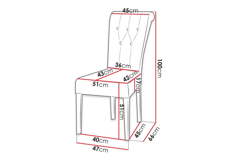 Aldbrough Matstol - Möbler - Fåtölj & stolar - Matstol & köksstol