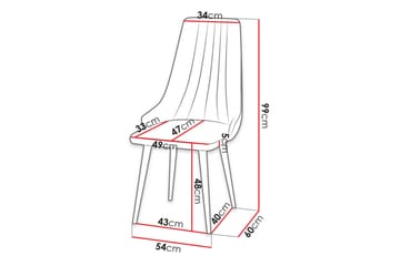 Aldbrough Matstol - Möbler - Fåtölj & stolar - Matstol & köksstol