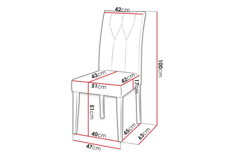 Aldbrough Matstol - Möbler - Fåtölj & stolar - Matstol & köksstol