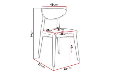 Aldbrough Matstol - Möbler - Fåtölj & stolar - Matstol & köksstol