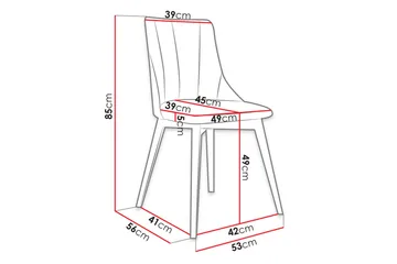 Aldbrough Matstol - Möbler - Fåtölj & stolar - Matstol & köksstol