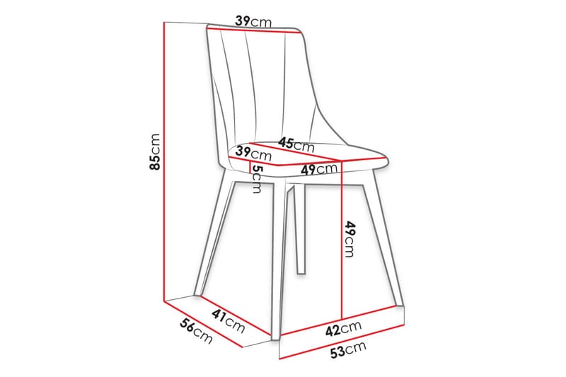 Aldbrough Matstol - Möbler - Fåtölj & stolar - Matstol & köksstol