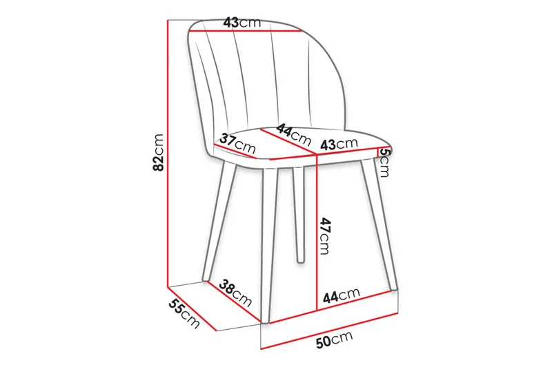 Aldbrough Matstol - Möbler - Fåtölj & stolar - Matstol & köksstol