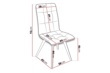 Aldbrough Matstol - Möbler - Fåtölj & stolar - Matstol & köksstol
