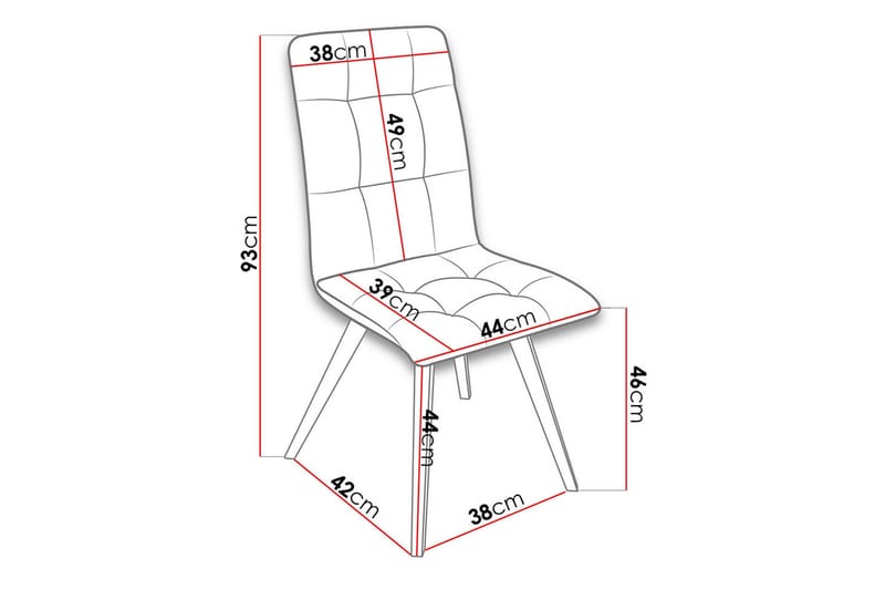Aldbrough Matstol - Möbler - Fåtölj & stolar - Matstol & köksstol
