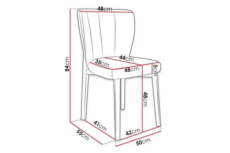 Aldbrough Matstol - Möbler - Fåtölj & stolar - Matstol & köksstol